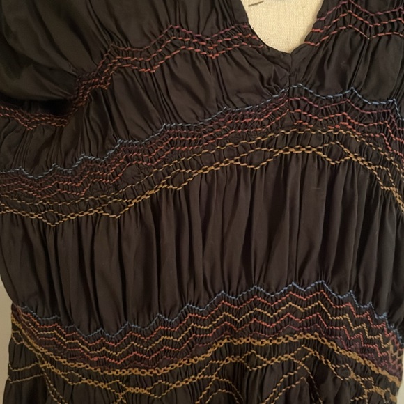 Free People Love on the Run Black Dress EUC - Picture 3 of 14